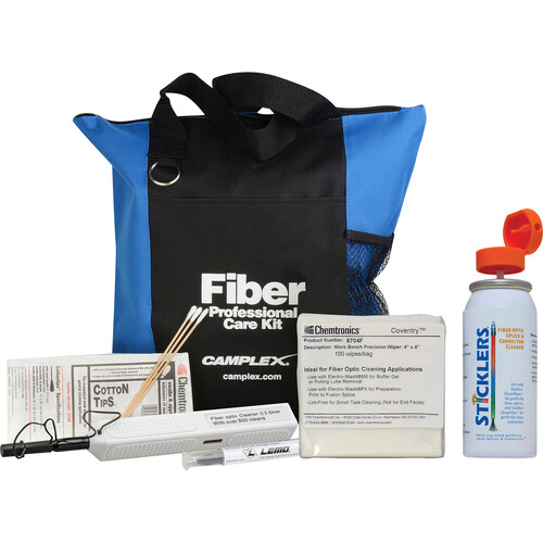 Camplex Fiber Optic Cleaning Kit for LEMO Type SMPTE 304/311M Hybrid Connectors (International Edition)