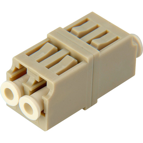 Camplex LC to LC Multi-Mode Duplex Fiber Optic Coupler Adapter (Bronze Sleeve 100-Pack)