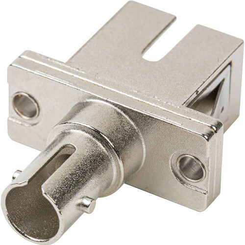 Camplex ST to SC Metal Fiber Adapter Simplex Multimode