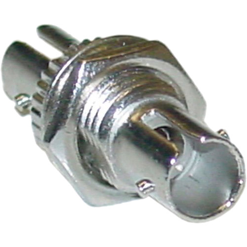 Camplex Single Mode Simplex ST to ST Fiber Adapter with Sleeve and Metal Thread (100-Pack)