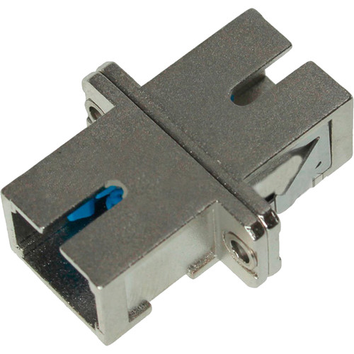 Camplex Single-Mode Simplex SC to SC Fiber Adapter with Zirconia Sleeve and Metal Flange (25)