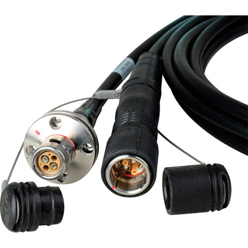 Camplex SMPTE Hybrid FMW/PUW LEMO Furukawa Outdoor Fiber Cable (656 ft)