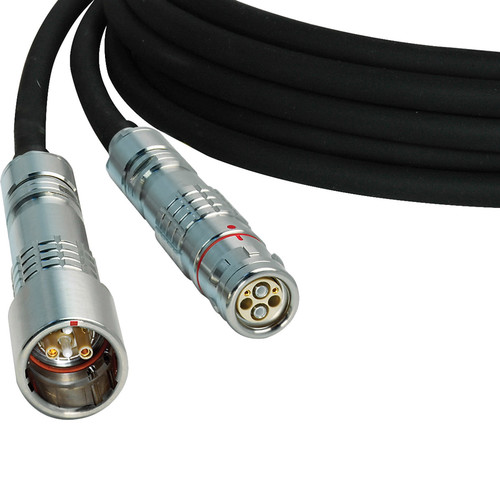 Camplex LEMO FUW Male to LEMO PUW Female Indoor Studio Fiber Camera Cable (15')