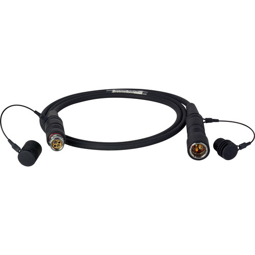 Camplex LEMO FUW-PUW Camera Cable with Hitachi Bend Insensitive Outside Broadcast SMPTE Fiber (250')