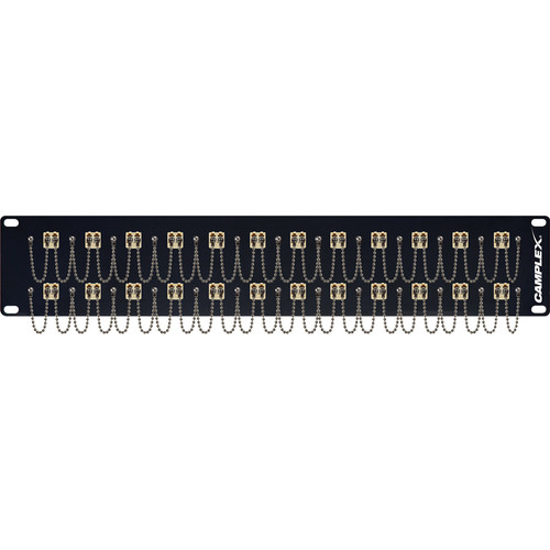 Camplex 24-Port LC Duplex Multimode Feed-Thru Panel