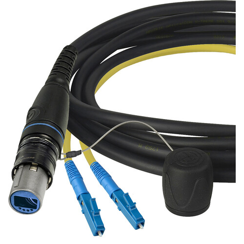 Camplex opticalCON DUO to Duplex LC Single Mode Fiber Optic Breakout (100')