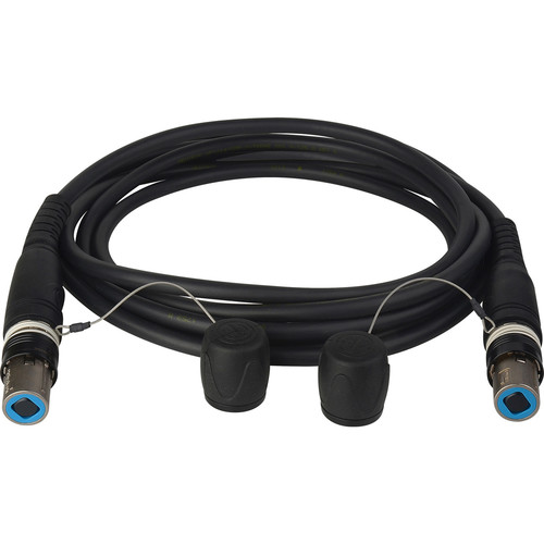 Camplex SMPTE opticalCON QUAD Singlemode Outside Fiber Tactical Snake (3')