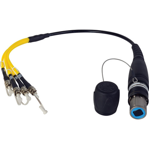 Camplex opticalCON QUAD to QUAD ST Singlemode Fiber Breakout Cable (18