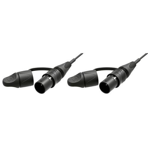 Camplex 2-Channel opticalCON DUO LITE to 2 Single-Mode Fiber Tactical Patch Cable (10')