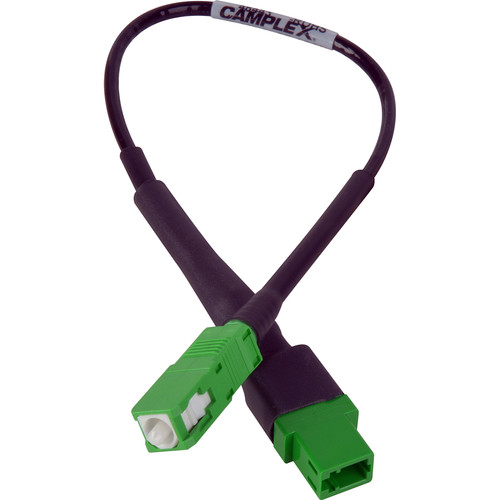 Camplex APC LC Female to APC SC Male Singlemode Fiber Tactical Adapter Cable (6