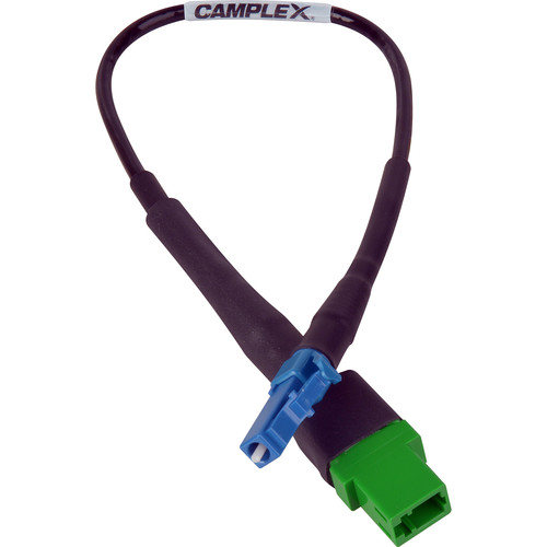 Camplex APC LC Female to UPC LC Male Singlemode Fiber Tactical Adapter Cable (6