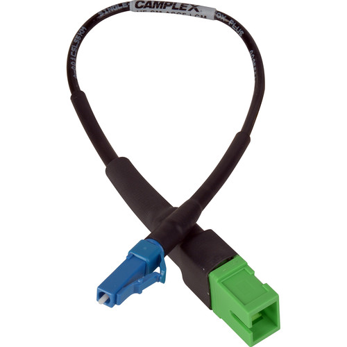 Camplex APC SC Female to UPC LC Male Singlemode Fiber Tactical Adapter Cable (6