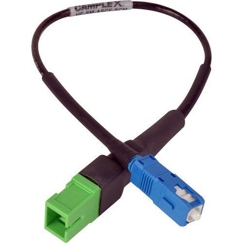 Camplex APC SC Female to UPC SC Male Singlemode Fiber Tactical Adapter Cable (6