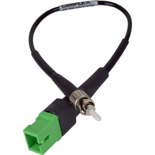 Camplex APC SC Female to UPC ST Male Singlemode Fiber Tactical Adapter Cable (6