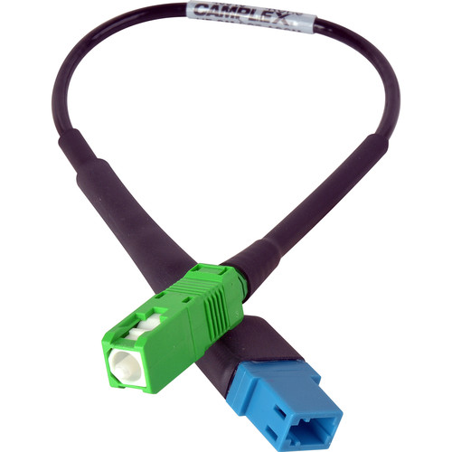 Camplex UPC LC Female to APC SC Male Singlemode Fiber Optic Tactical Adapter Cable (6