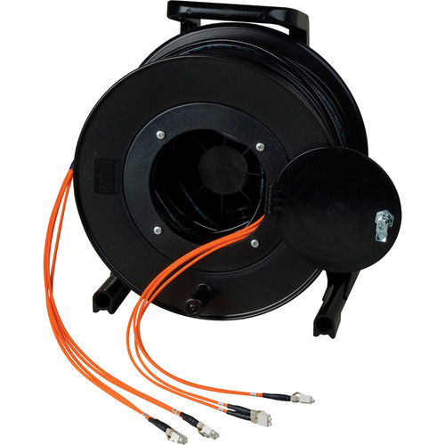 Camplex OM1 2-Ch Multimode Tactical Fiber LC Snake Cable Reel (2000')