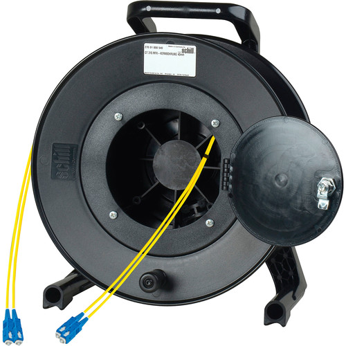 Camplex 2-Ch Singlemode Tactical Fiber SC Snake Cable Reel (500')