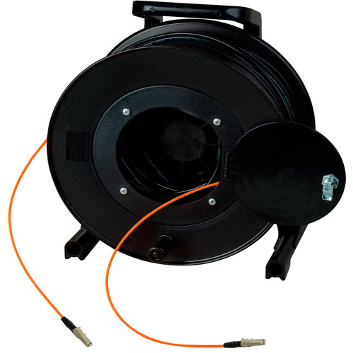 Camplex HF-TR1M1-LC-1000 TAC1 Simplex 1-Channel OM1 Multimode LC Fiber Optic Tactical Cable on JackReel-F4 (1000')