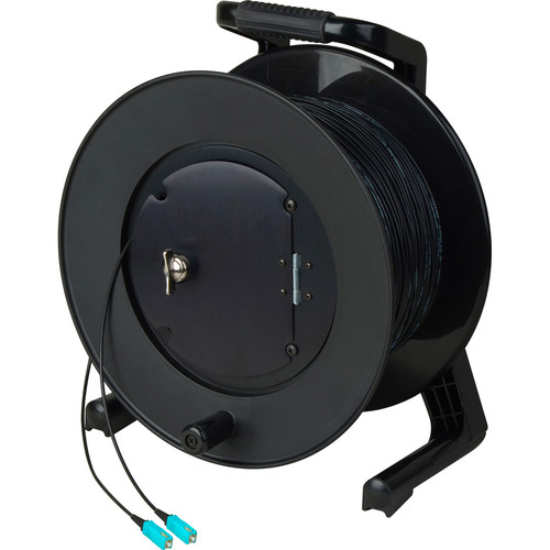 Camplex TAC1 Simplex 1-Ch OM3 Multi-Mode SC Fiber Optic Tactical Cable Reel (1000')