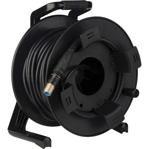 Camplex SMPTE Hybrid opticalCON DUO to FUW LEMO Singlemode Outdoor Fiber Cable Reel (1000 ft)