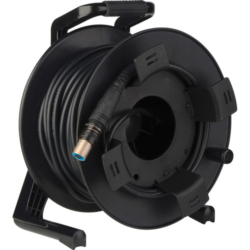 Camplex opticalCON QUAD Multimode X-TREME Fiber Tactical Snake Cable & Reel (75')