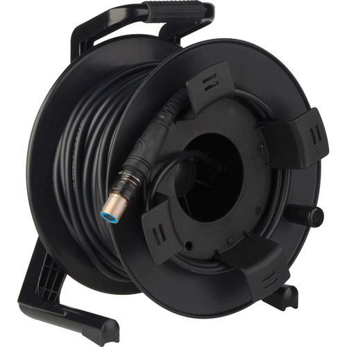Camplex opticalCON QUAD Multimode X-TREME Fiber Tactical Snake Cable & Reel (500')
