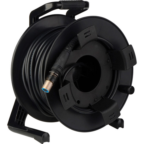 Camplex opticalCON QUAD Singlemode Fiber Tactical Cable Reel (328 ft)
