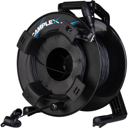Camplex opticalCON LITE DUO Multimode Fiber Optic Tactical Cable Reel (1500')