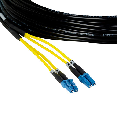 Camplex Four-Channel LC Single-Mode Fiber Tactical Snake Cable (50')