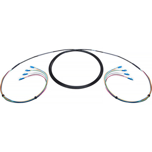 Camplex 150' 8-Channel LC Single-Mode Fiber Tactical Snake Cable