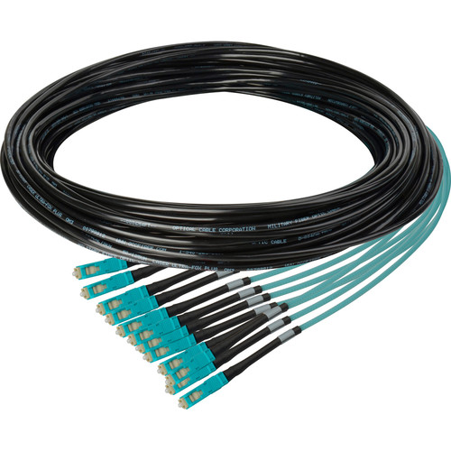Camplex 12-Channel SC Multi Mode OM3 Fiber Optic Tactical Snake (150')