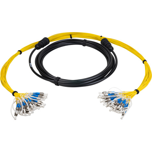 Camplex 24-Channel ST Single Mode Tactical Fiber Optical Cable (100')