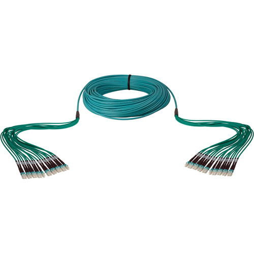 Camplex 18-Ch OM3 Multimode Plenum Fiber LC Cable (100 ft)