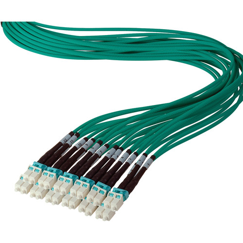 Camplex 24-Ch OM3 Multimode Plenum Fiber LC Cable (100 ft)