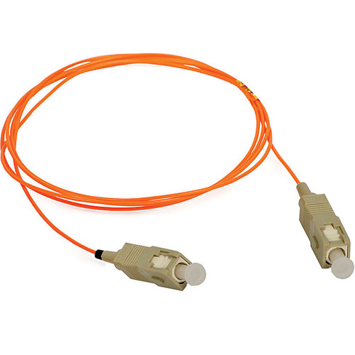 Camplex Simplex SC to SC Multimode Fiber Optic Patch Cable (98.4' Orange)