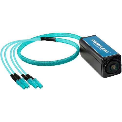 Camplex OPADAP-7 opticalCON QUAD to 4 ST Breakout Adapter (Multimode)