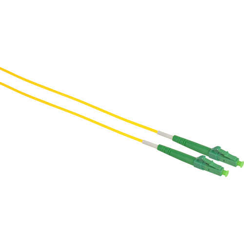 Camplex Simplex APC SC to APC SC Singlemode 9u/125u Fiber Optic Patch Cable (16.4'Yellow)