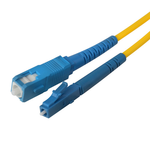 Camplex Simplex LC to SC Singlemode Fiber Optic Patch Cable (13.1' Yellow)