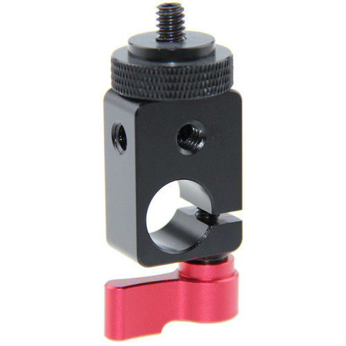 CAMVATE 15mm Single Rod Clamp with 1/4
