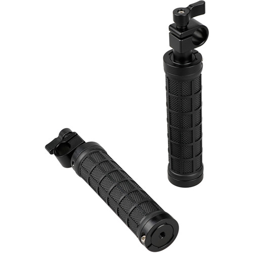 CAMVATE Handgrips with 15mm Rod Clamps (Set of 2 Black)