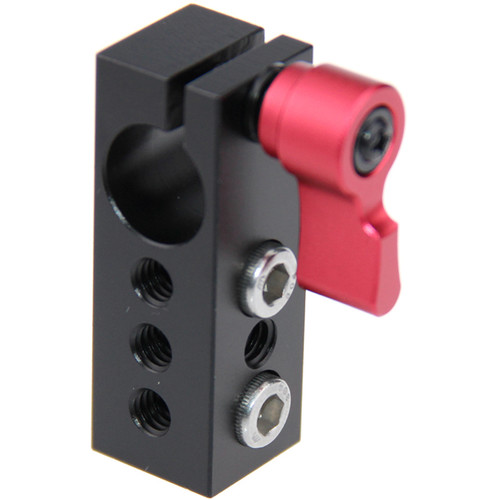 CAMVATE 15mm Rod Clamp with Multiple 1/4