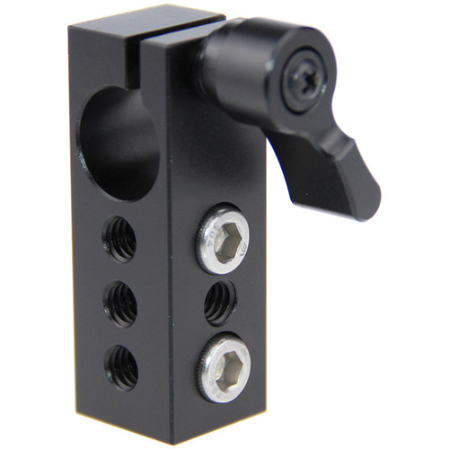 CAMVATE 15mm Rod Clamp with Multiple 1/4