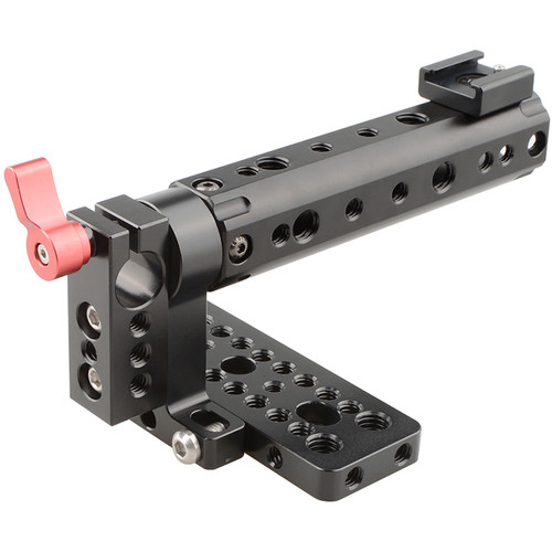 CAMVATE Top Plate with Handle for Blackmagic Design Cinema Camera (Red Knob)