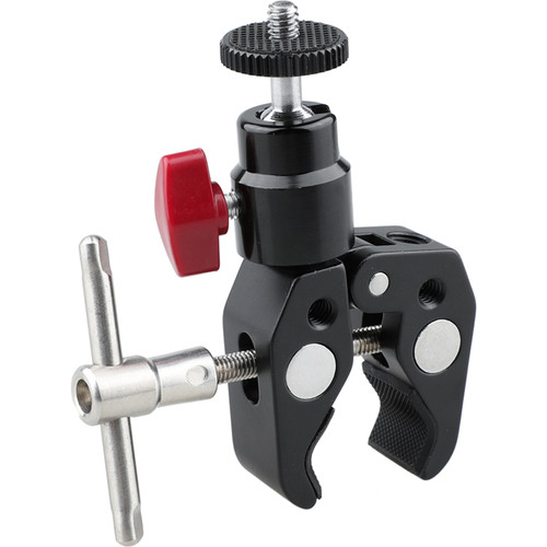 CAMVATE Crab Clamp with 360 Mini Ball Head