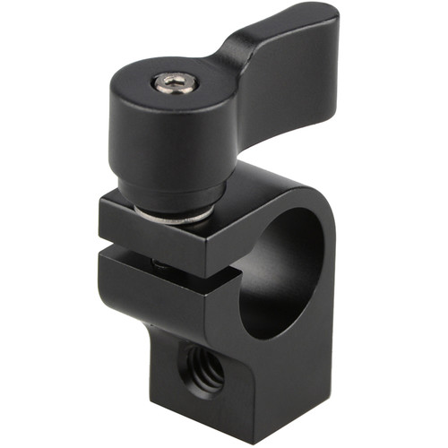 CAMVATE Single 15mm Rod Clamp with 1/4