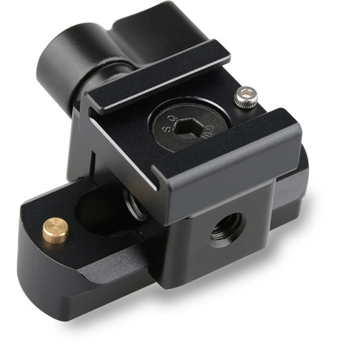 CAMVATE Quick Release Clamp & Cold Shoe Mount Adapter (Black Wingnut)