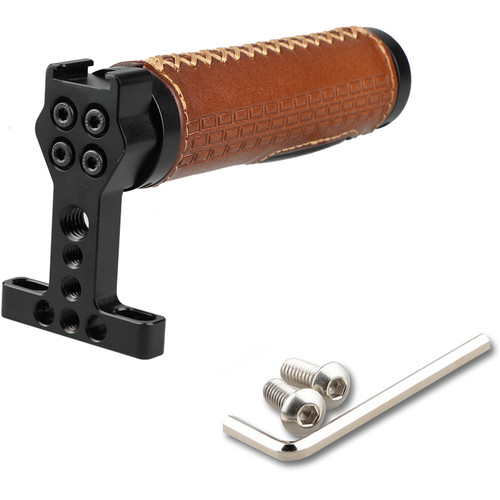 CAMVATE Leather Grip Top Handle for Camera Cages & More