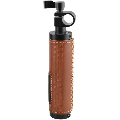 CAMVATE 15mm Rod Mount Leather Handgrip