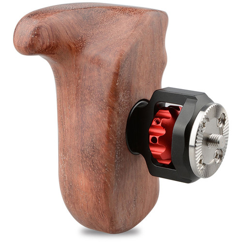 CAMVATE Wooden Handgrip with ARRI Rosette Mount (Left Hand)
