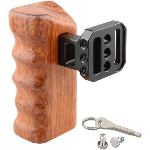 CAMVATE Wooden Handgrip for Panasonic GH Series (Right Hand)